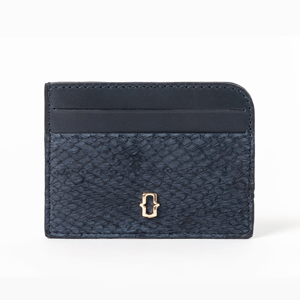 Classy Cardholder -Blue- Ms. Bay sustainable luxury accessory